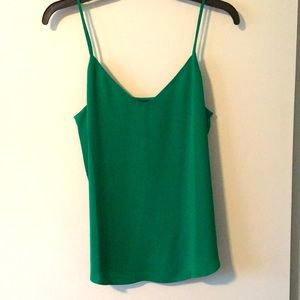 J Crew Emerald V Neck camisole